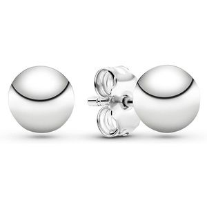 NWT Pandora Sterling Silver Ball Earrings